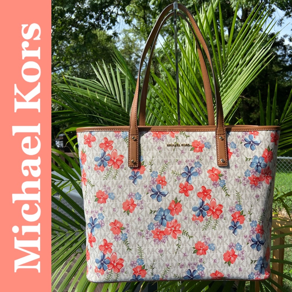 Michael Kors 🌷Carter Large Floral Tote
